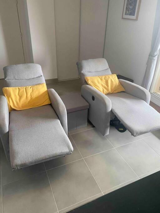 Luxueux T3 Piscine Et Vue Somptueuse Apartment Sete Luaran gambar