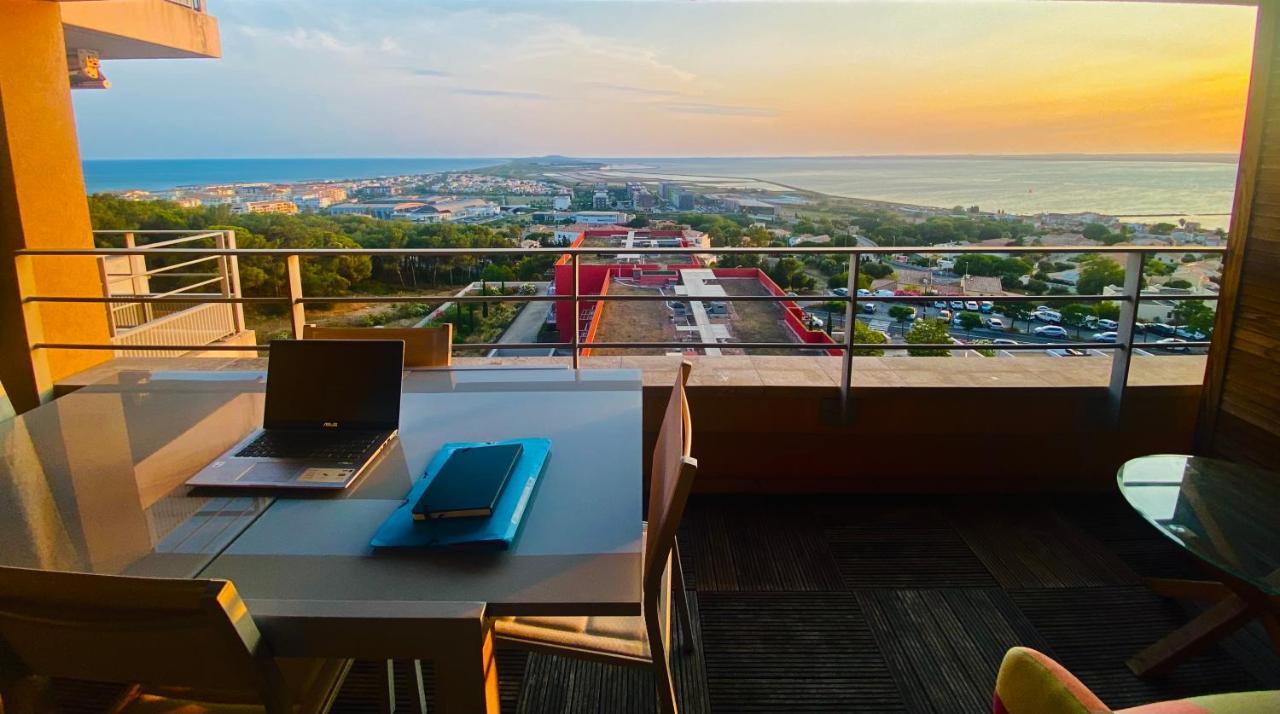 Luxueux T3 Piscine Et Vue Somptueuse Apartment Sete Luaran gambar